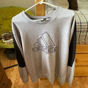 Adidas Eco-Conscious Gray Hoodie